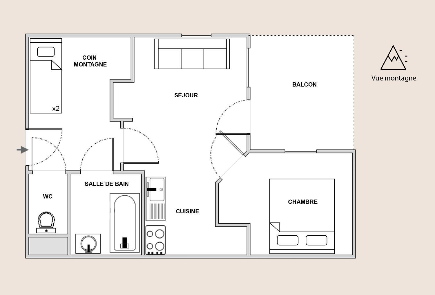 Cozyloge, Orelle & Les 3 Vallees 外观 照片