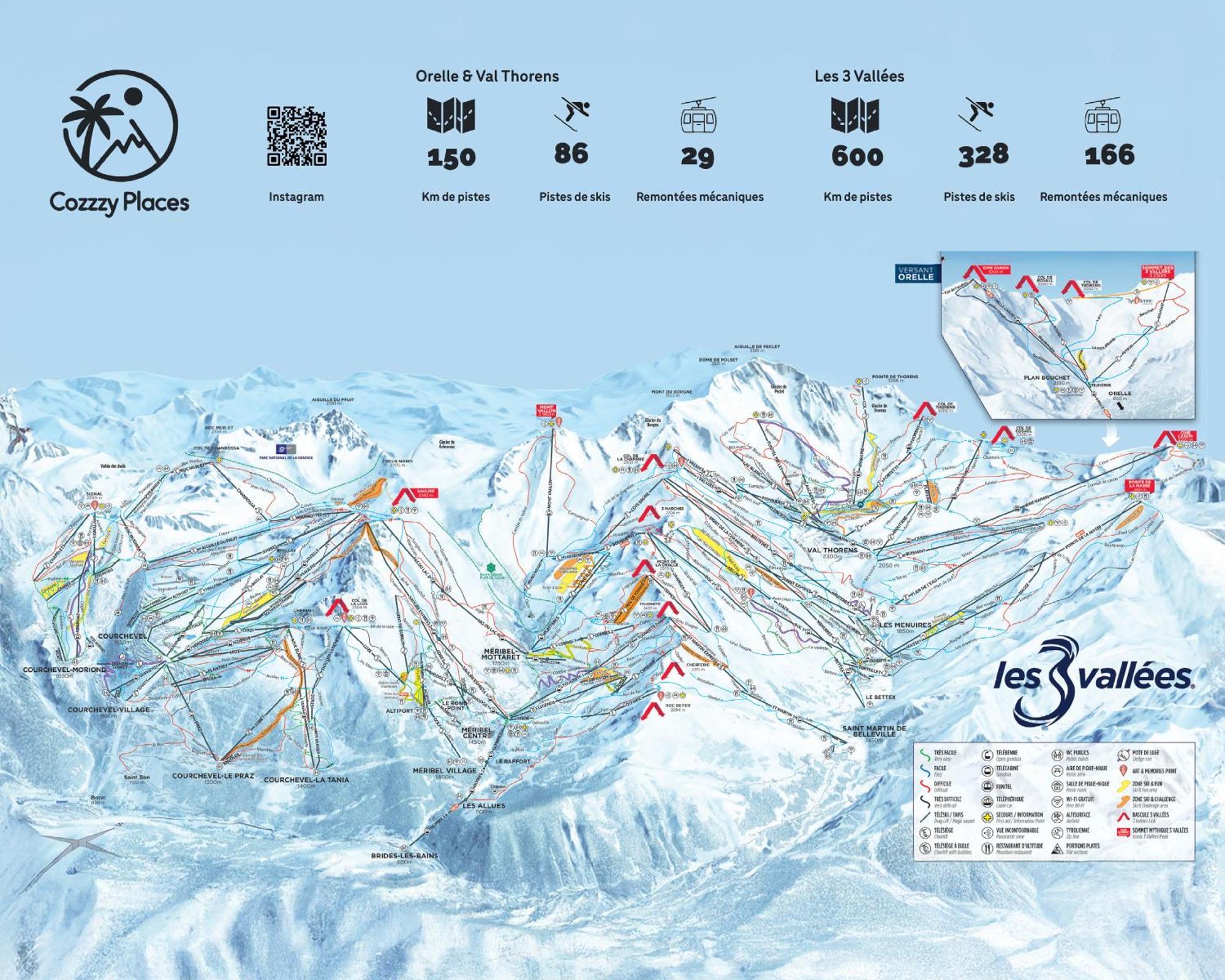 Cozyloge, Orelle & Les 3 Vallees 外观 照片